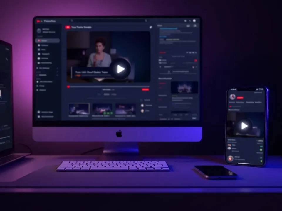 Βίντεο YouTube με δυνατό hook και υπότιτλους