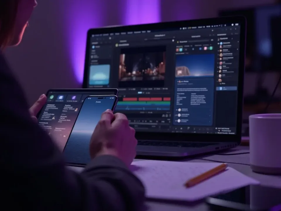 A video script structured with a hook, body and call to action