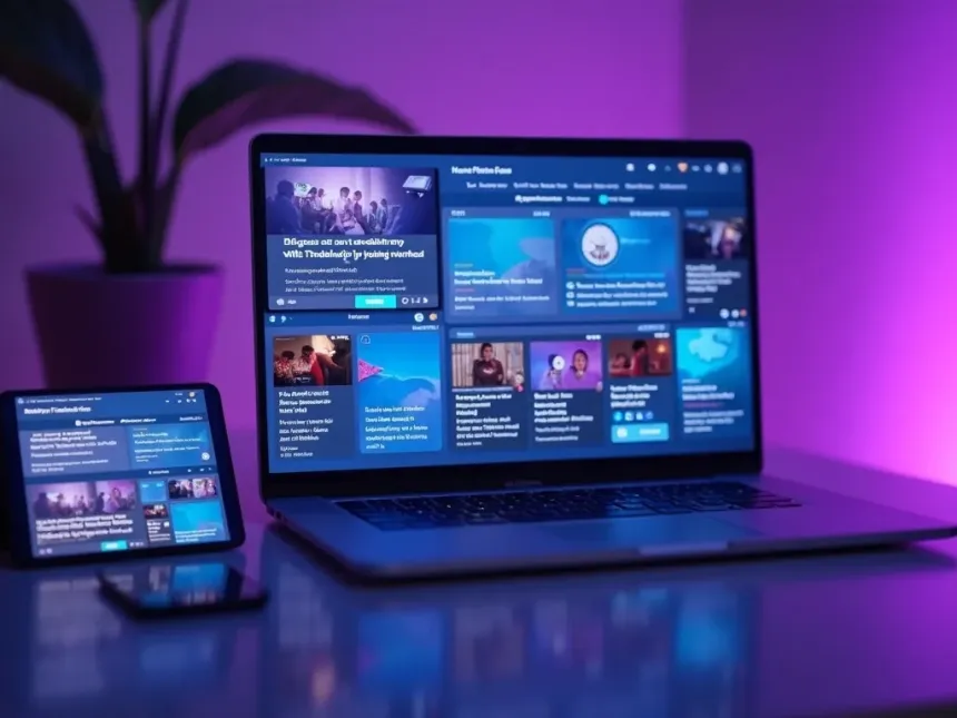The AI video blog feed