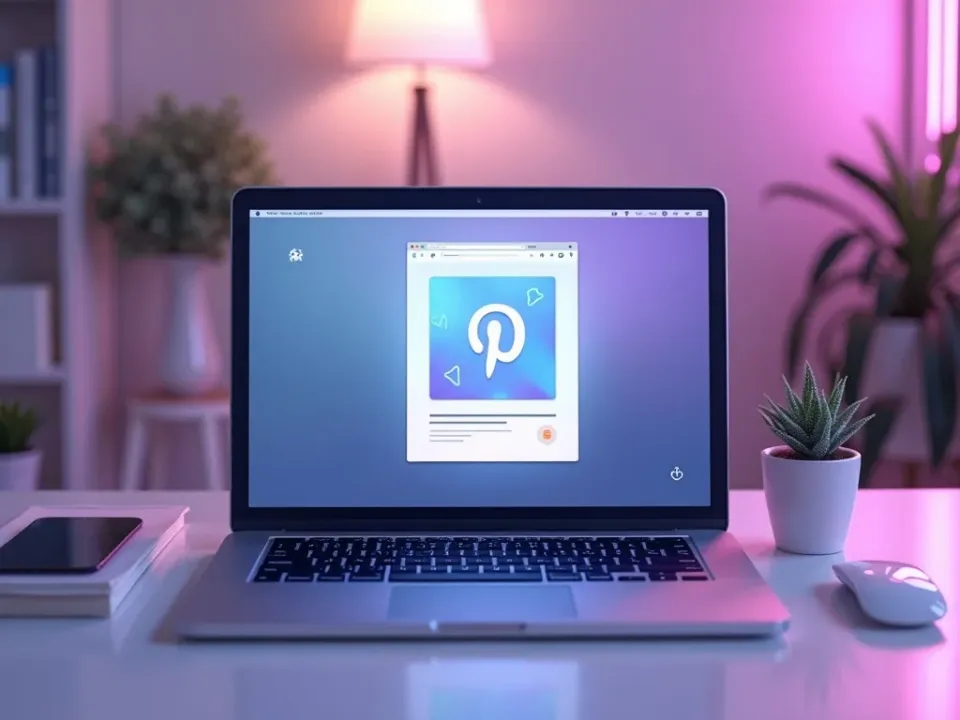 Вертикальный Pinterest видео‑pin без водяного знака экспортируется из браузера