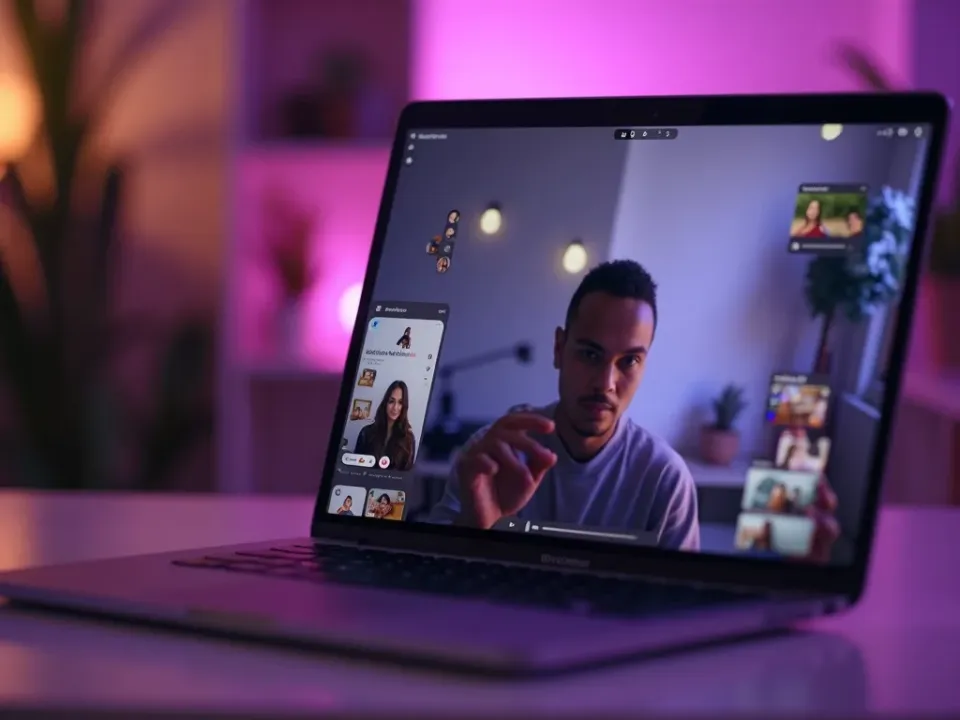 Вертикальное видео Snapchat Spotlight и Snap Ad на телефоне