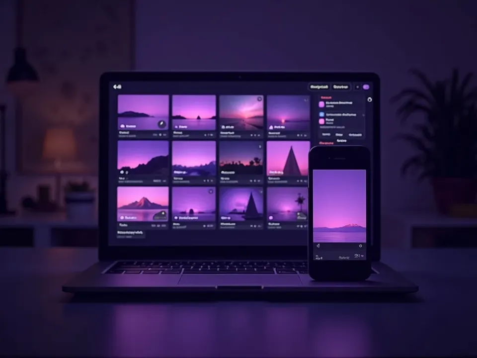 Галерия от шаблони за X (Twitter) Video на екран
