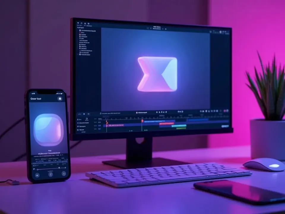 X (Twitter) Video видео, експортирано от шаблон