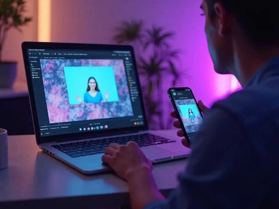 Egy állókép mozgó videóvá animálódik